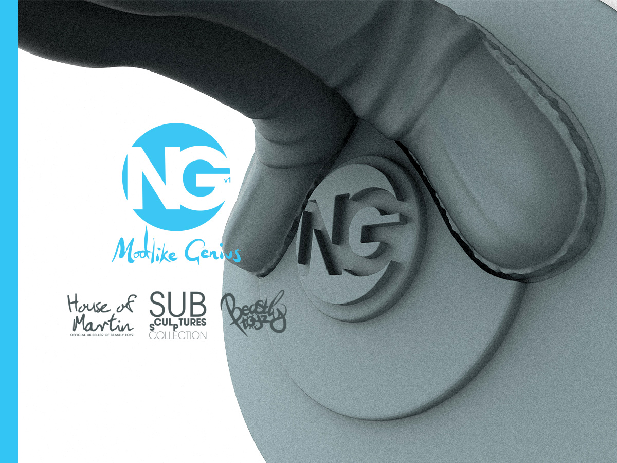 NGv1 - Modlike Genius By MonkeesBlood Creative | Beastly Toyz 